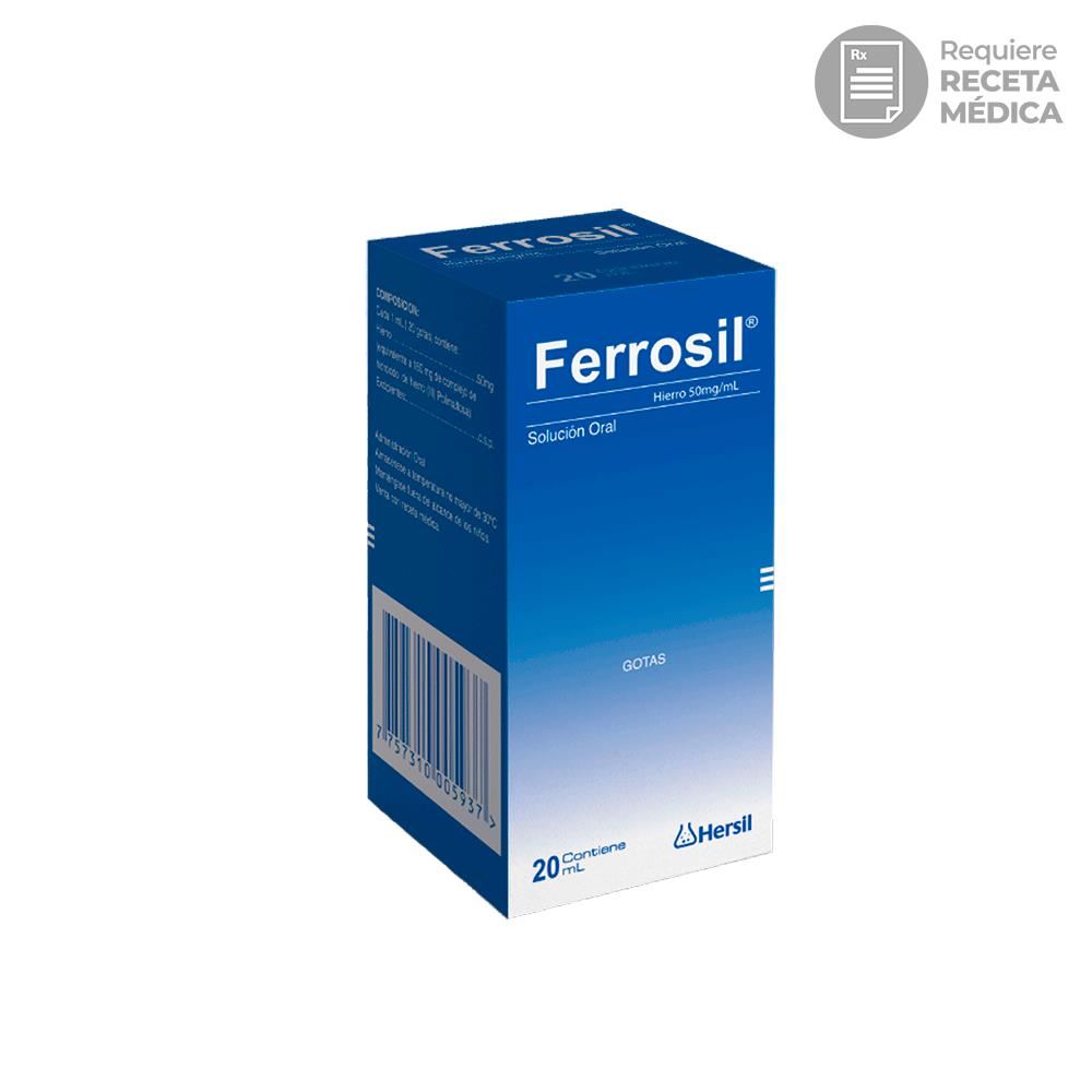 Ferrosil 50 mg/mL Solución Oral